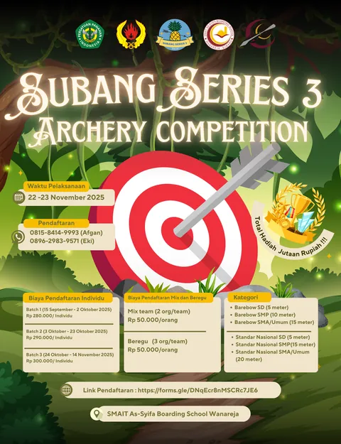 Subang Series 3 Archery Competition