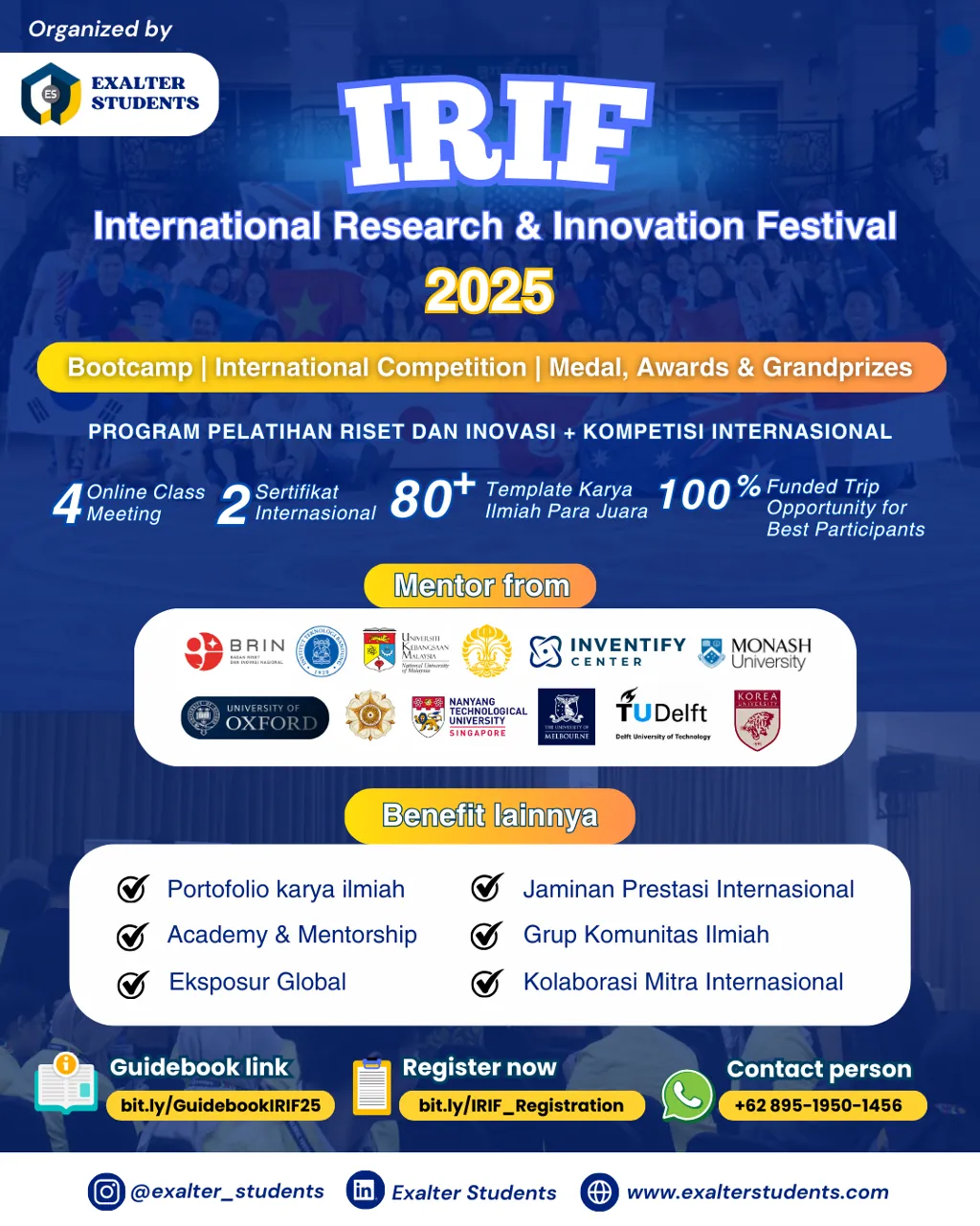 International Research and Innovation Festival (IRIF)