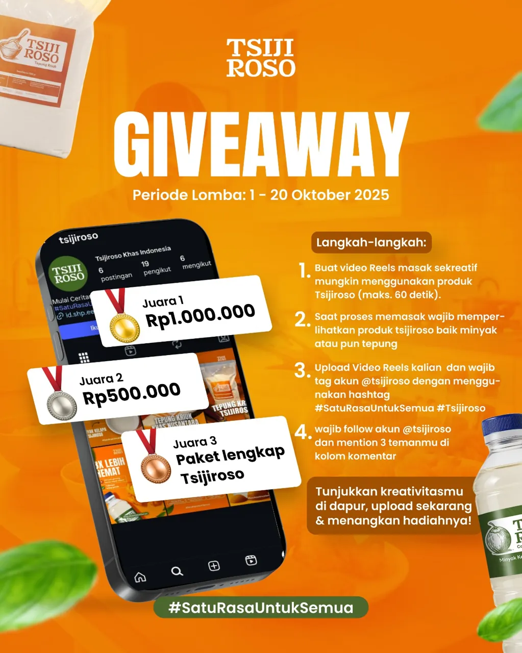 Give Away bareng Tsijiroso
