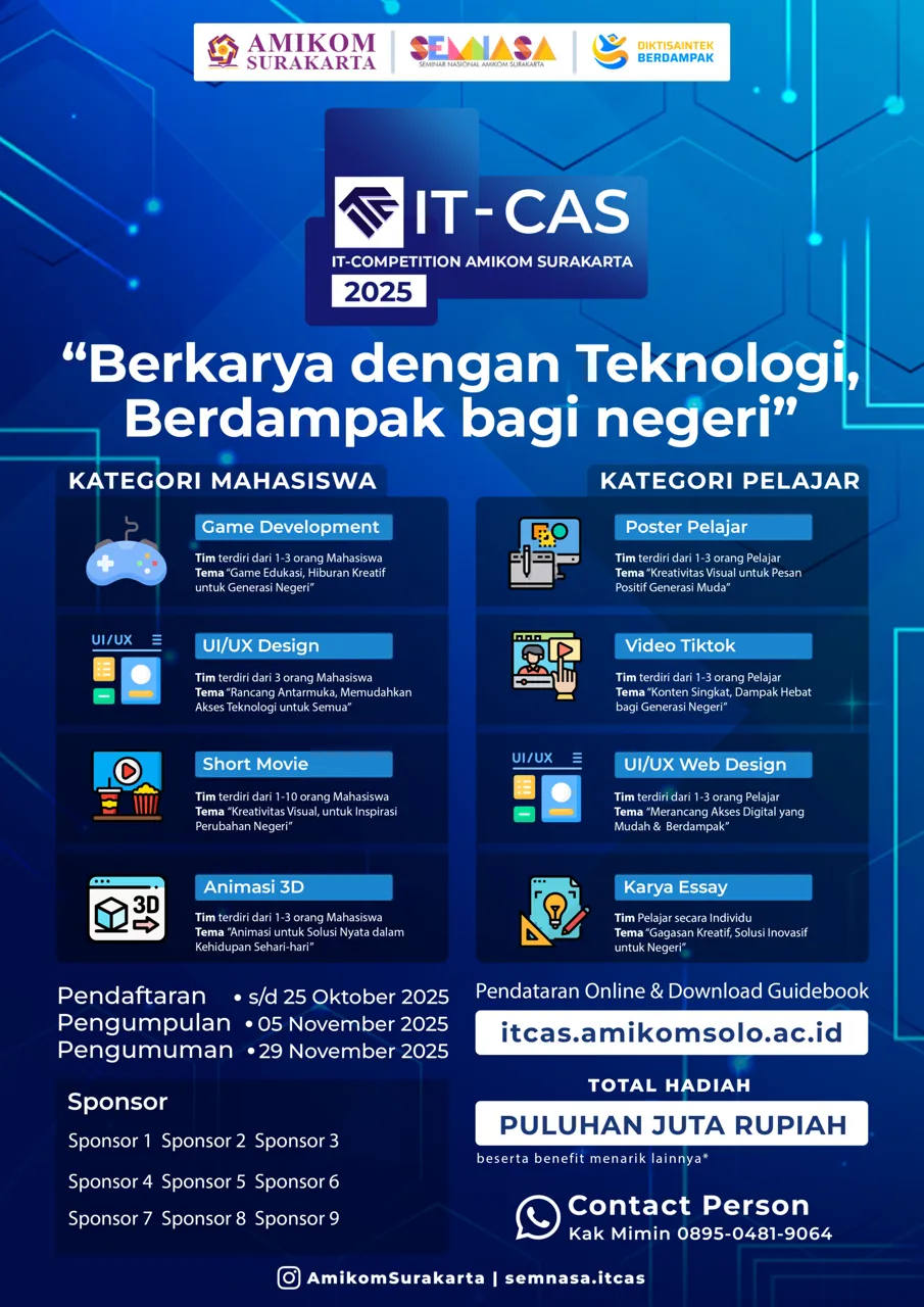 IT CAS - IT Competition AMIKOM SURAKARTA