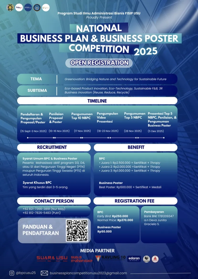 National Bussines Proposal and Poster Competition 2025