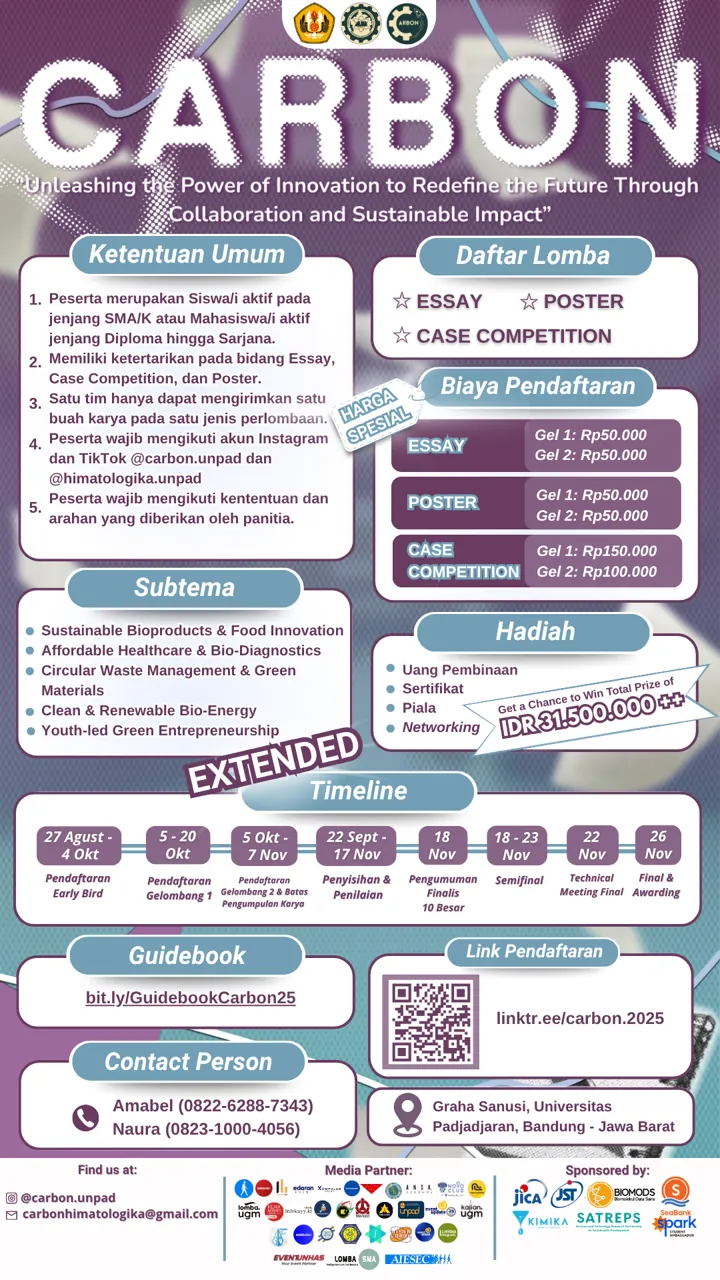Chemical Industry Technology Biggest National Competition (CARBON) 2025
