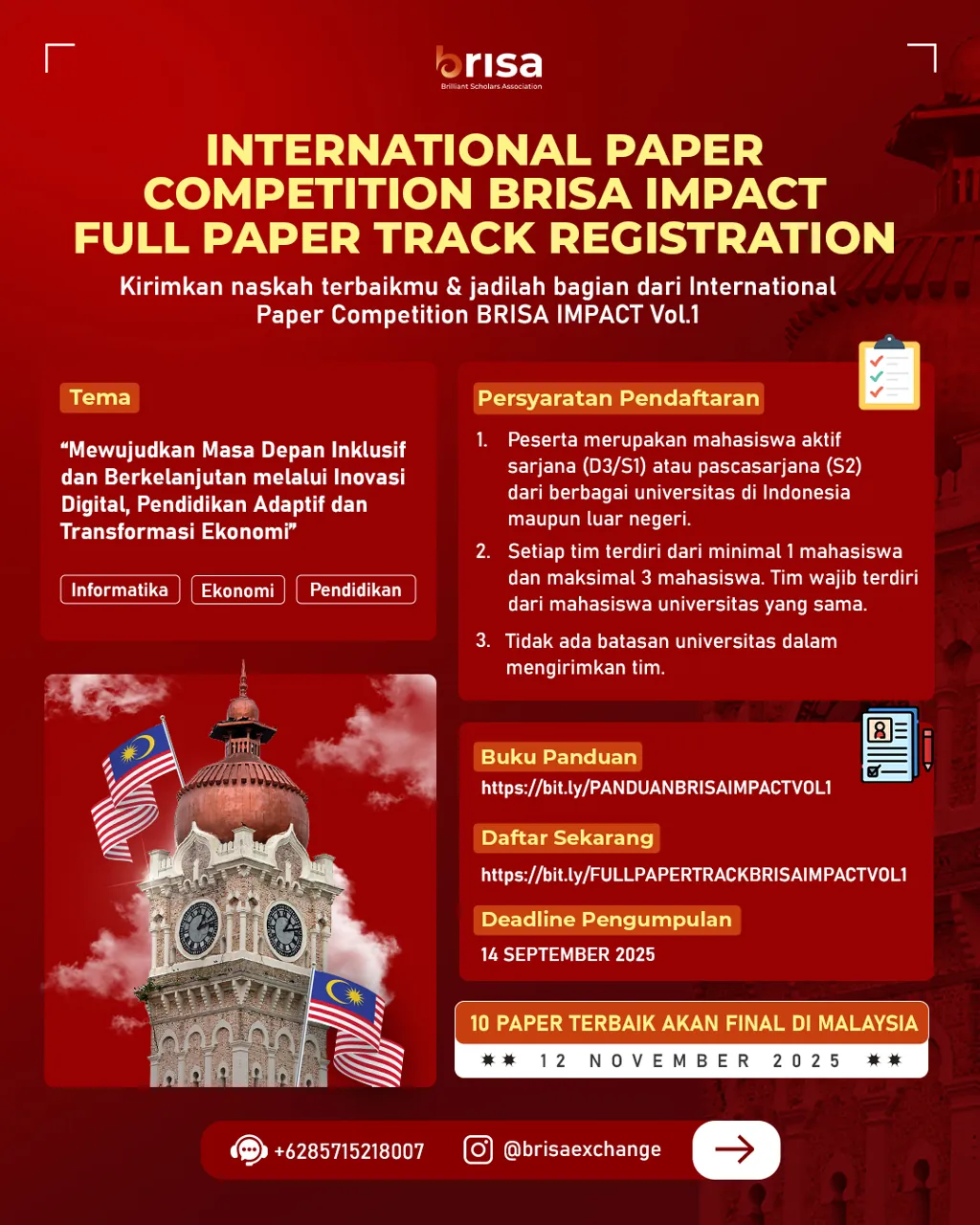 INTERNATIONAL PAPER COMPETITION BRISA IMPACT Vol. 1