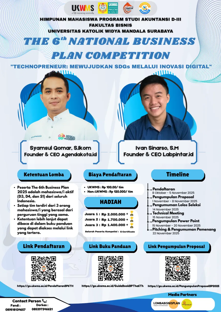THE 6th NATIONAL BUSINESS PLAN COMPETITION