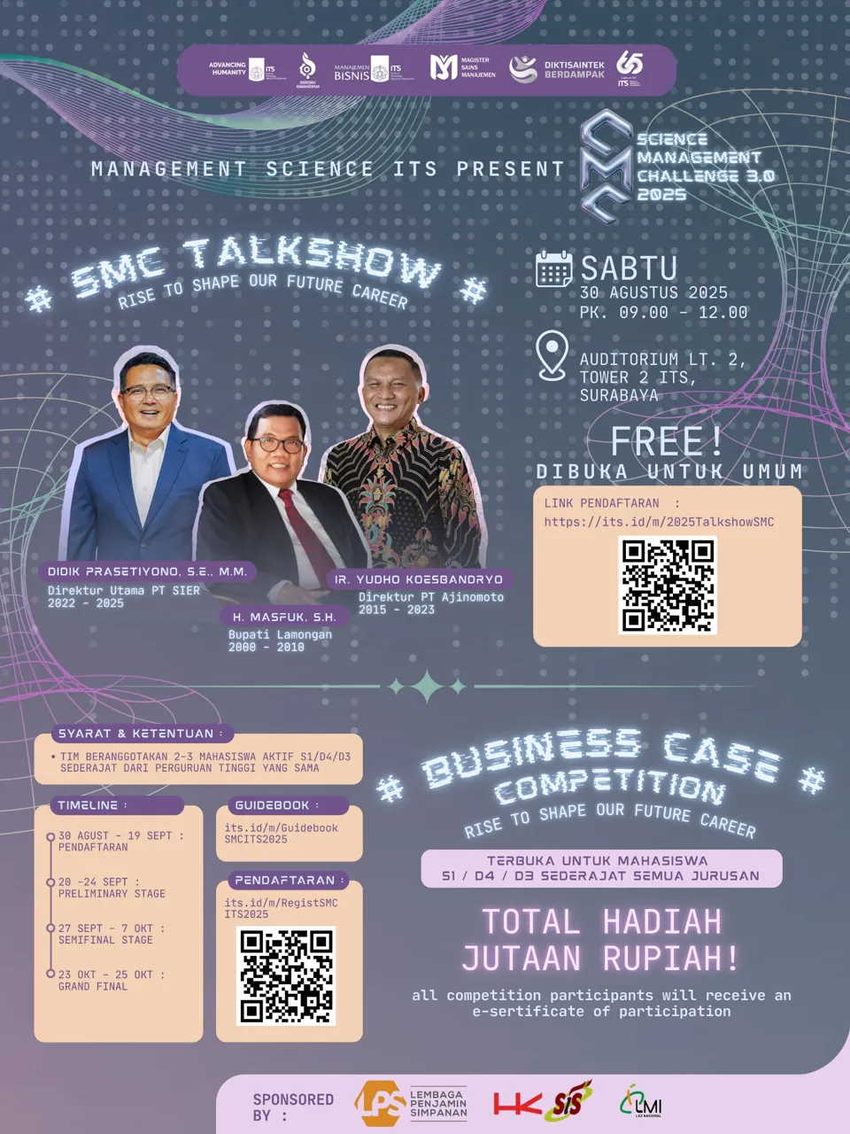 Science Management Challenge (SMC) 3.0 ITS