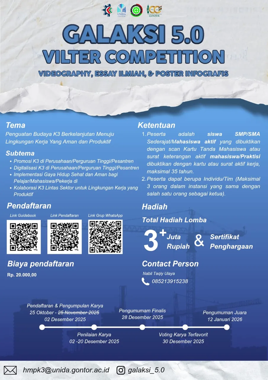 VILTER (Lomba Video, Essay, Poster)