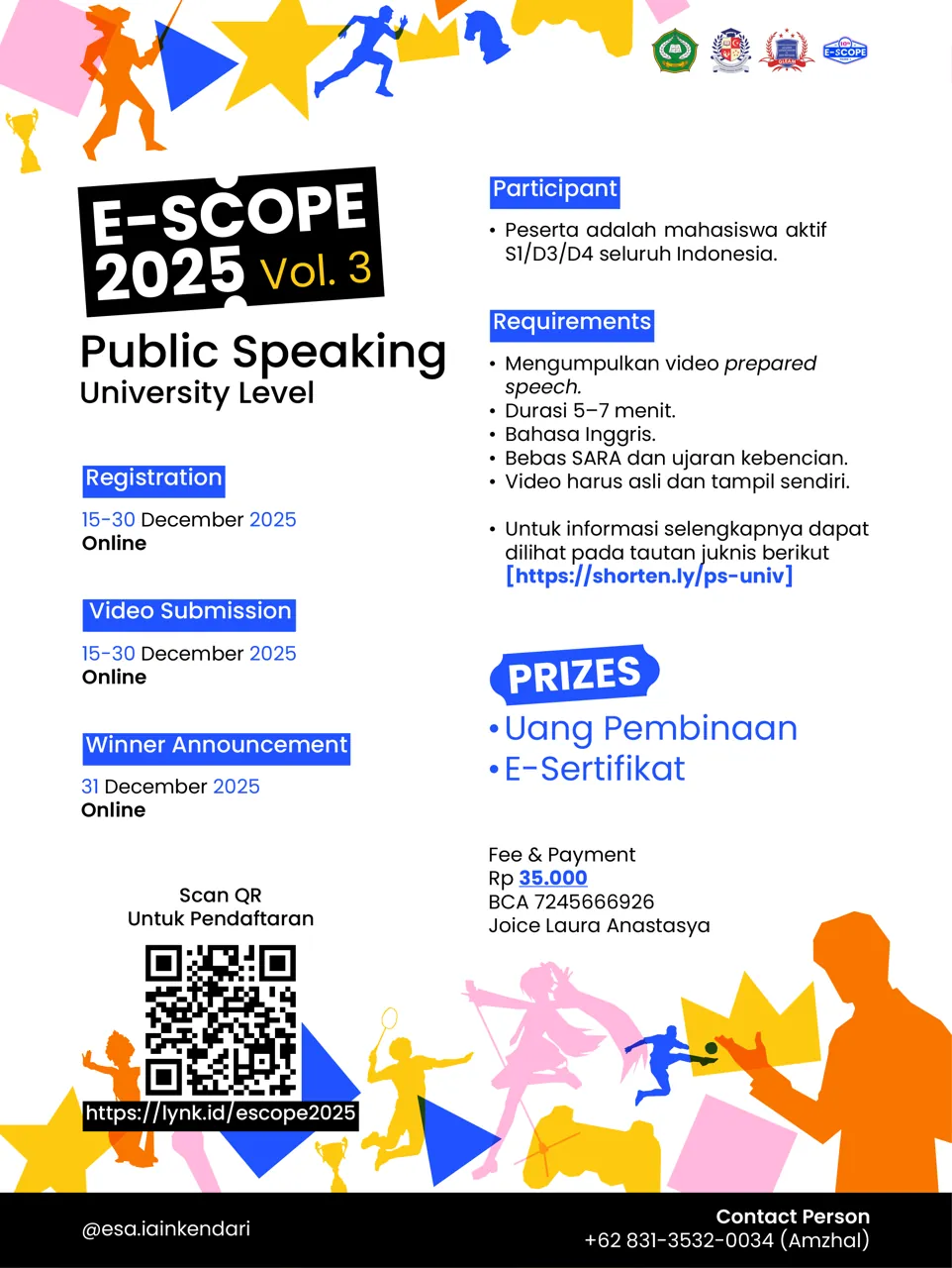 PUBLIC SPEAKING UNIVERSITY LEVEL