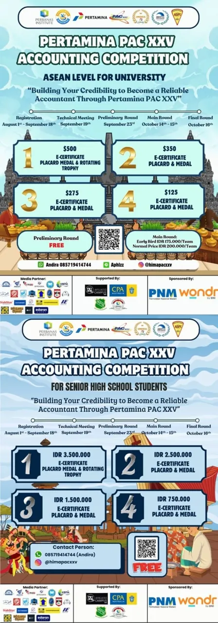 Pertamina Perbanas Accounting Competition (PAC) XXV