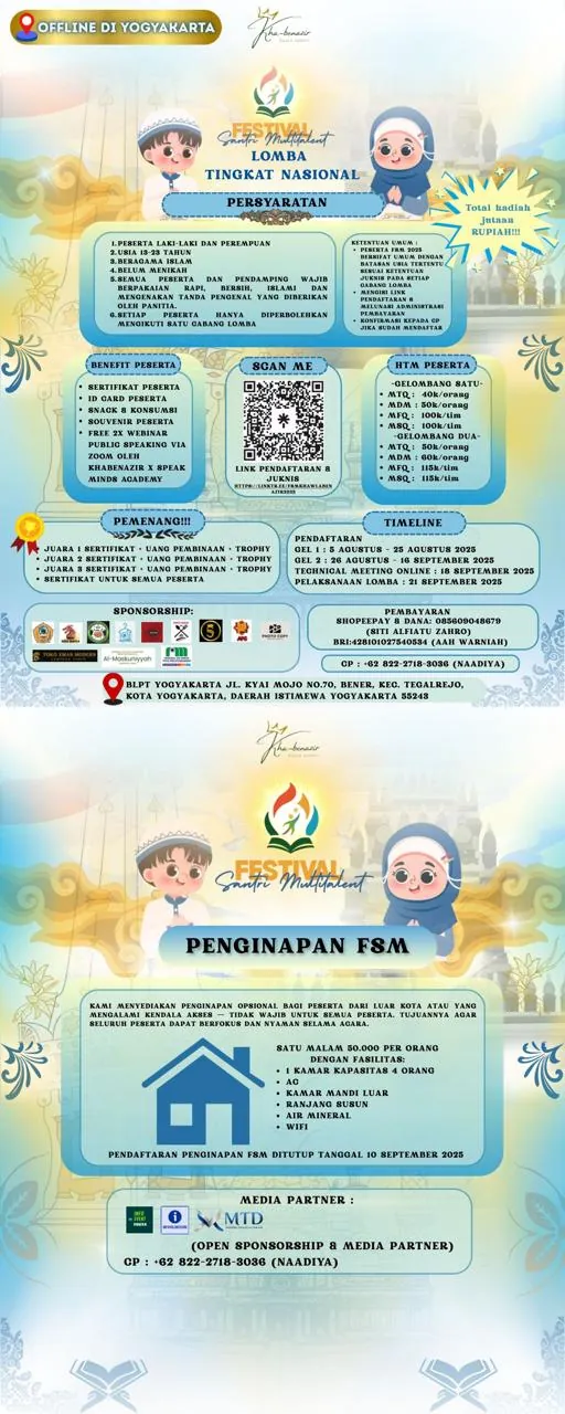 Festival Santri Multitalent Tingkat Nasional 2025