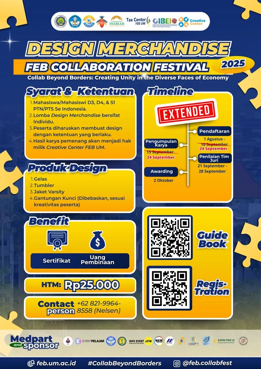 Design Merchandise FEB Collaboration Festival